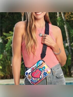 Brighton Power of Love Crossbody Bag